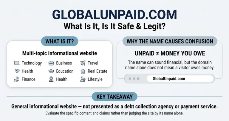 GlobalUnpaid.com informational website explained with topics and key details