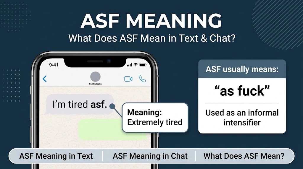 ASF meaning in text and chat explained with an example