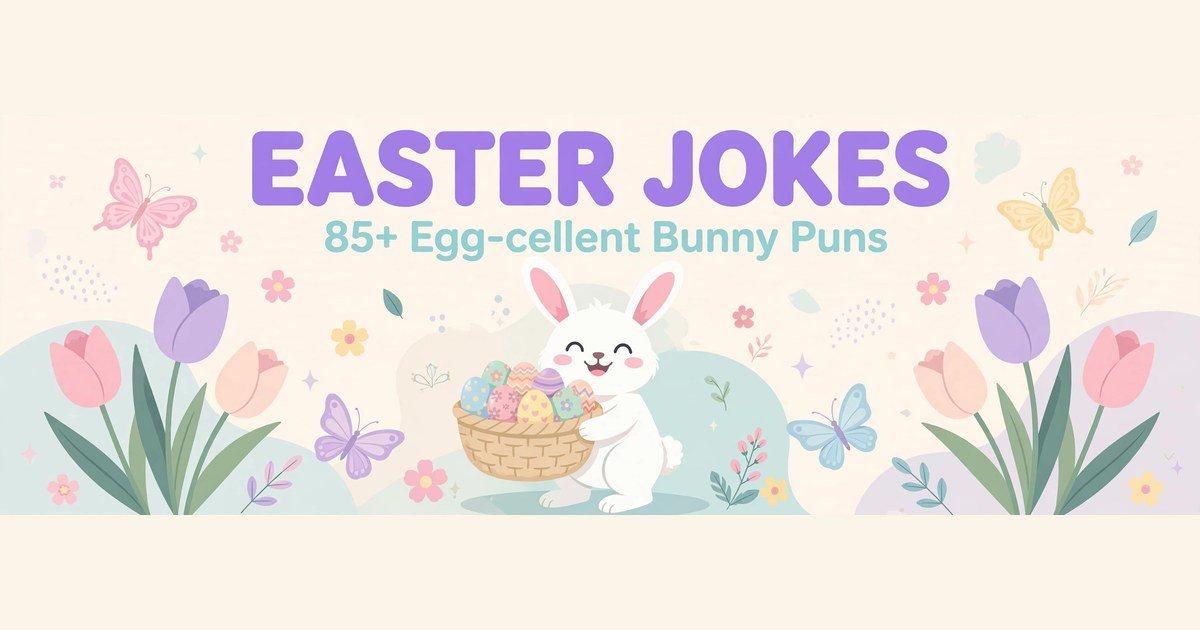 Easter jokes collection with egg-cellent bunny jokes and puns for kids and families