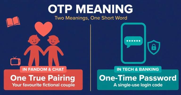 OTP meaning explained: One True Pairing for a favourite fictional couple in fandom, and one-time password for login codes in banking