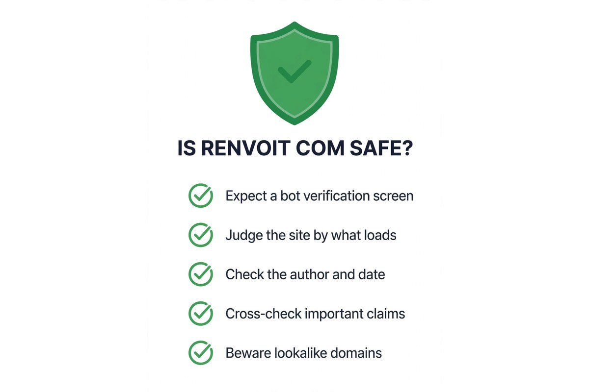 Is renvoit com safe? A quick checklist for readers